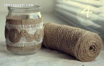 廢棄玻璃罐DIY：復古森系蠟台手工製作