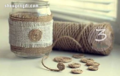 廢棄玻璃罐DIY：復古森系蠟台手工製作