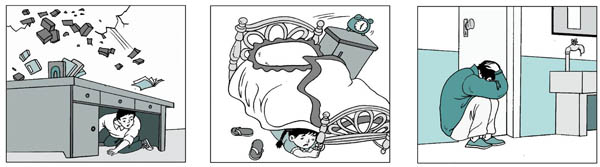 地震時自救指南：發生地震時這麼辦？