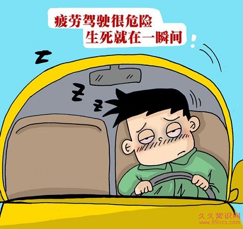 研究:睡眠少1至2小時 開車出禍風險倍增