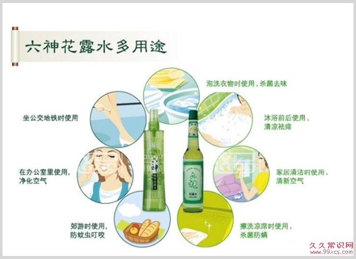 花露水除驅蚊止癢外還有10大妙用,你不可不知的夏天生活智慧