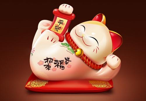招財貓左右手差別：最佳風水擺件招財福氣全解析