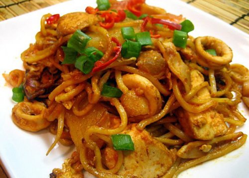 图解2种印度炒面的制作方法 浓浓印度街边风味