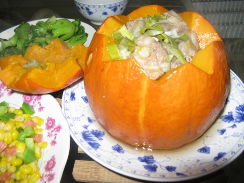 图解南瓜蒸排骨的做法大全 如何制作粉蒸排骨