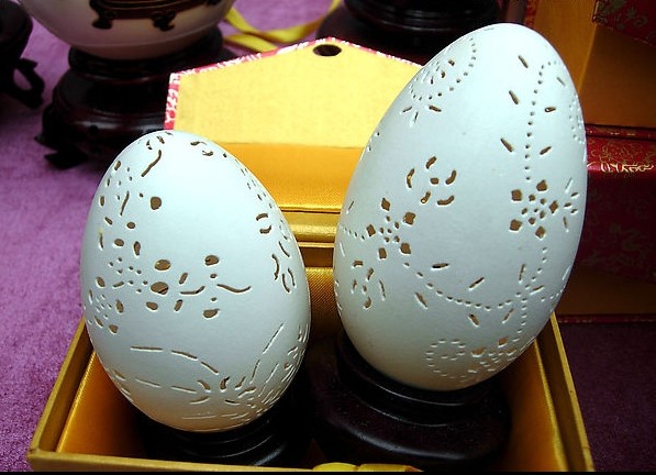 创意蛋壳手工制作图集：变废为宝的精美工艺品