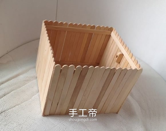 雪糕棍搭建两层楼房模型教程