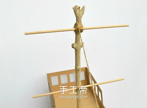 瓦楞紙帆船模型DIY教學：手作親子活動指南