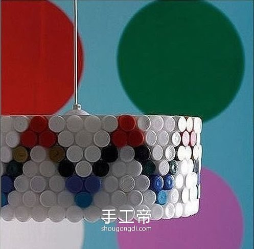塑料瓶盖手工DIY：10款精美废物利用创意