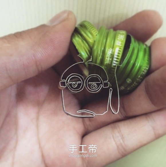 金屬瓶蓋手工DIY：啤酒瓶蓋創意變廢為寶