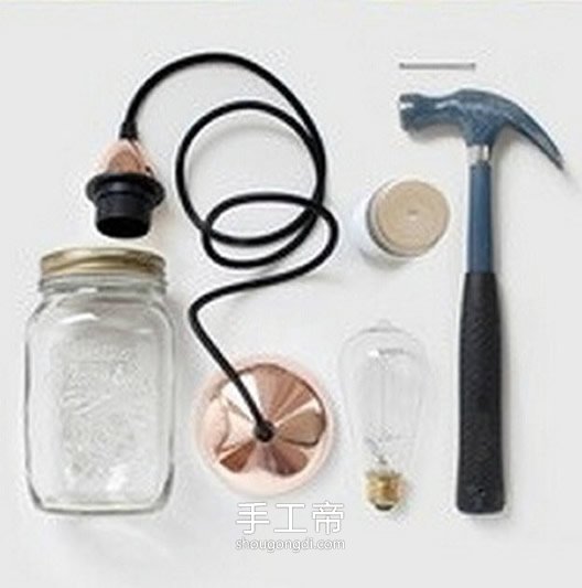 玻璃瓶燈飾DIY手作教學｜簡單步驟打造獨特家居燈飾