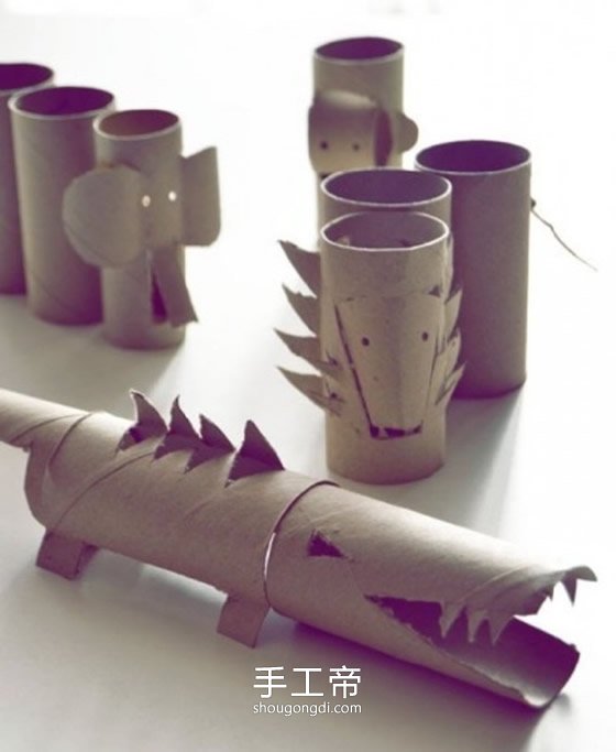 紙捲筒的廢物利用小創意｜簡單實用手作贈品