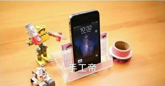 磁帶盒變身手機支架｜舊物改造DIY實用指南