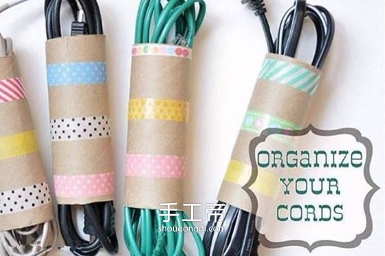 紙捲筒的廢物利用小創意｜簡單實用手作贈品