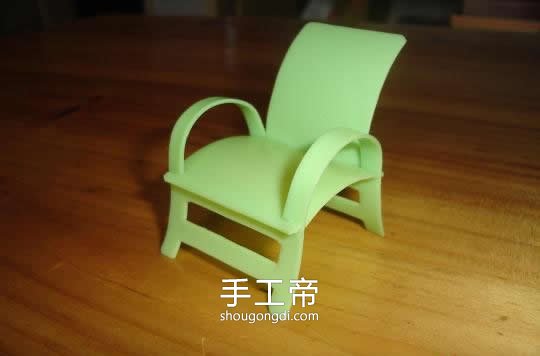 用洗發水瓶制作椅子模型：環保DIY手作教學