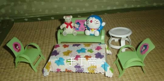 用洗發水瓶制作椅子模型：環保DIY手作教學