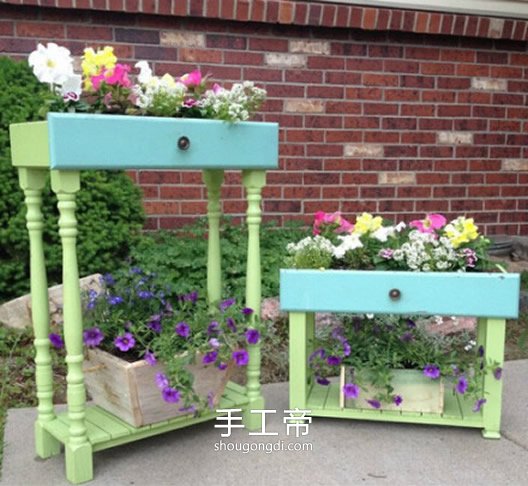 舊家具變花架：DIY家居改造的10個靈感