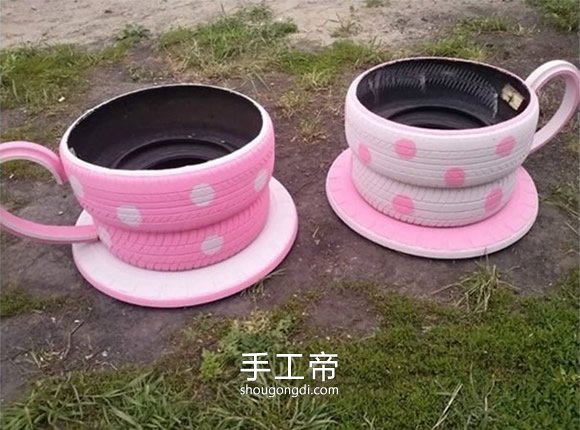廢舊輪胎變寶DIY｜20+巧思手工改造圖解