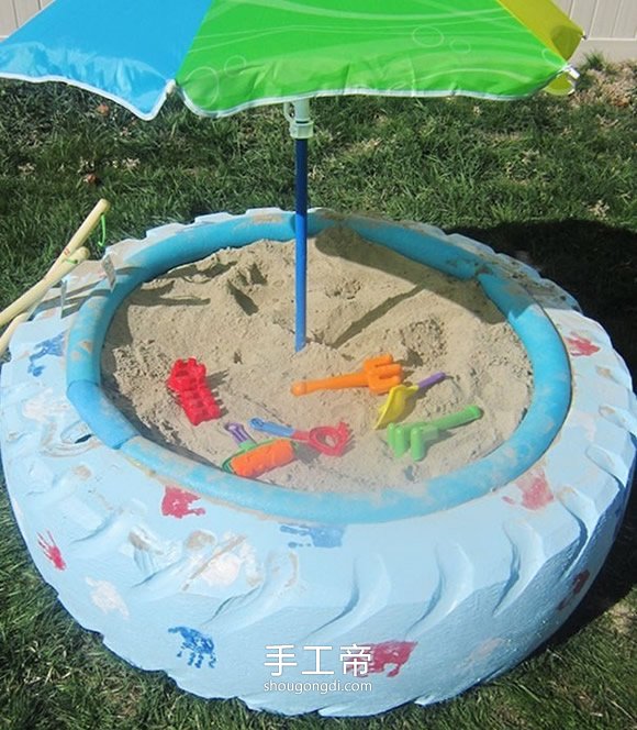 廢舊輪胎變寶DIY｜20+巧思手工改造圖解