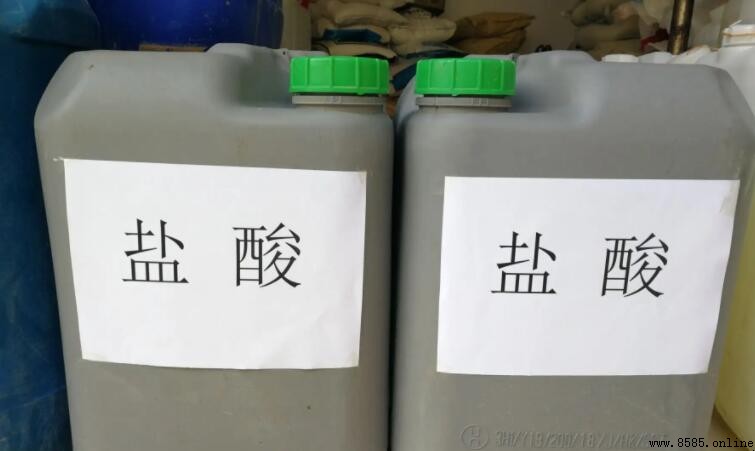 工業製鹽酸的化學方程式是什麼