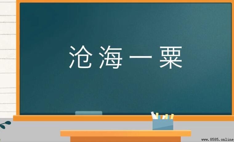 沧海一粟的近义词是什么