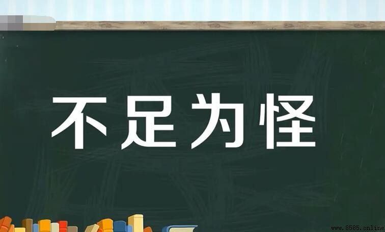 不足為怪的近義詞有哪些