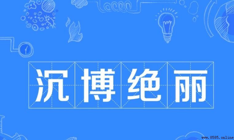 沉博絕麗的含義與用法