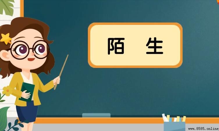 陌生的意思
