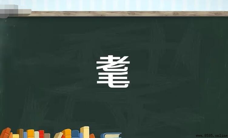 上面一個老下面一個毛是什麼字