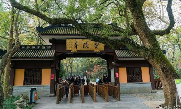 杭州灵隐寺在哪里