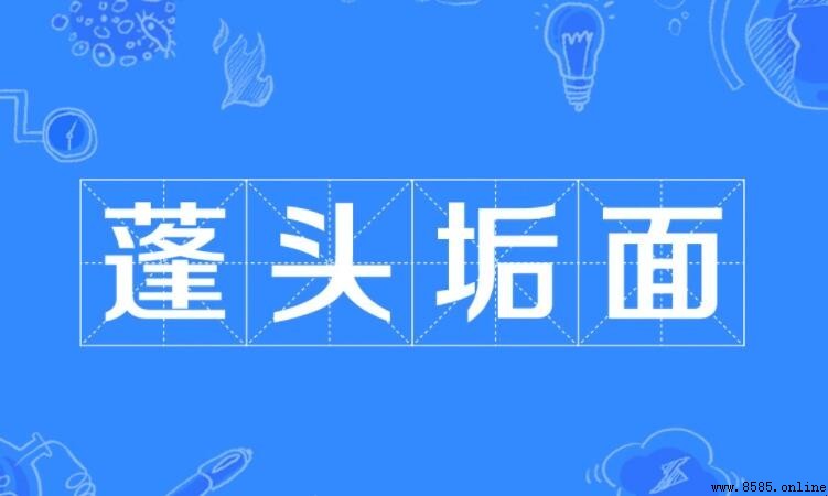 蓬頭垢面的意思與用法
