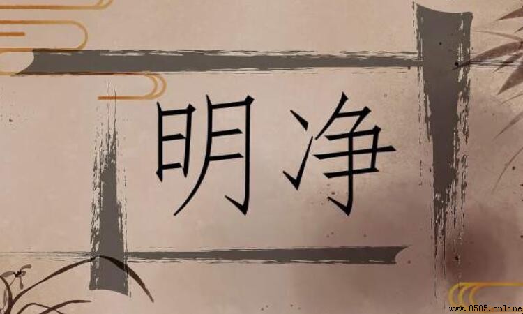 明淨的意思