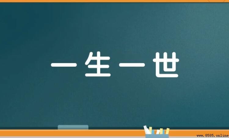 「一生一世」的意思與用法解析