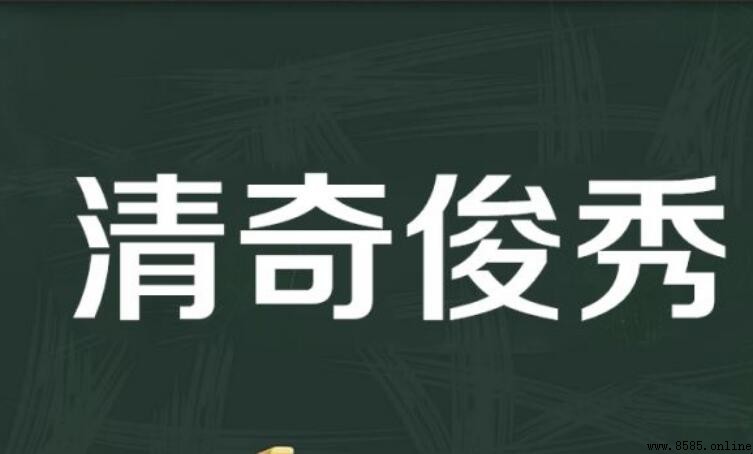 清奇俊秀的意思與造句
