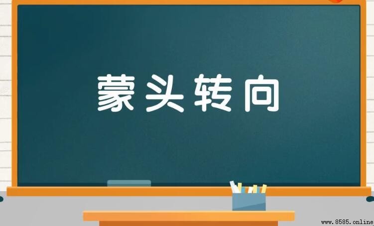 蒙頭轉向的意思與用法