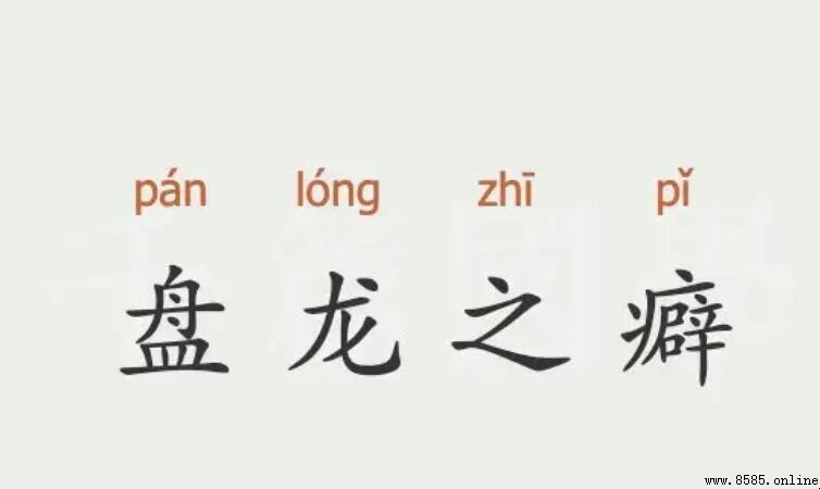 盤龍之癖的含義與來源