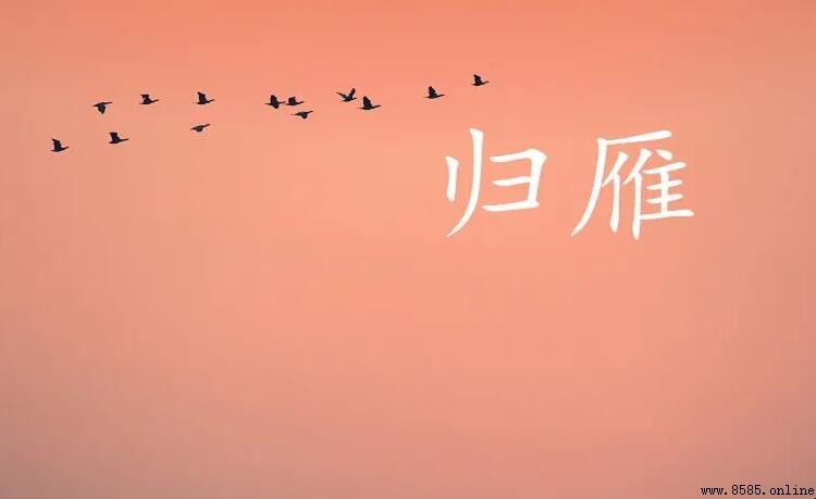 《歸雁》的創作背景解析