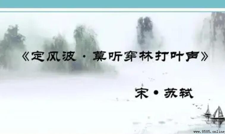 歸去也無風雨也無晴的含義與意境解析