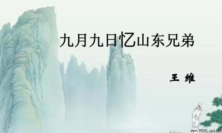 獨在異鄉為異客下一句是什麼