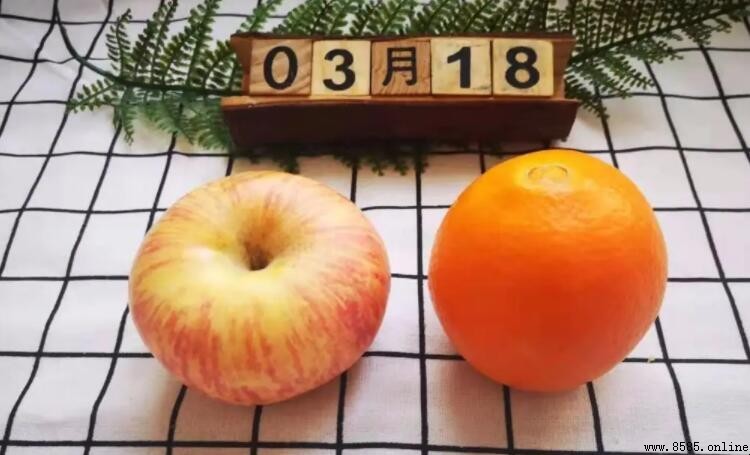 蘋果與柳橙可以一起搾汁嗎？
