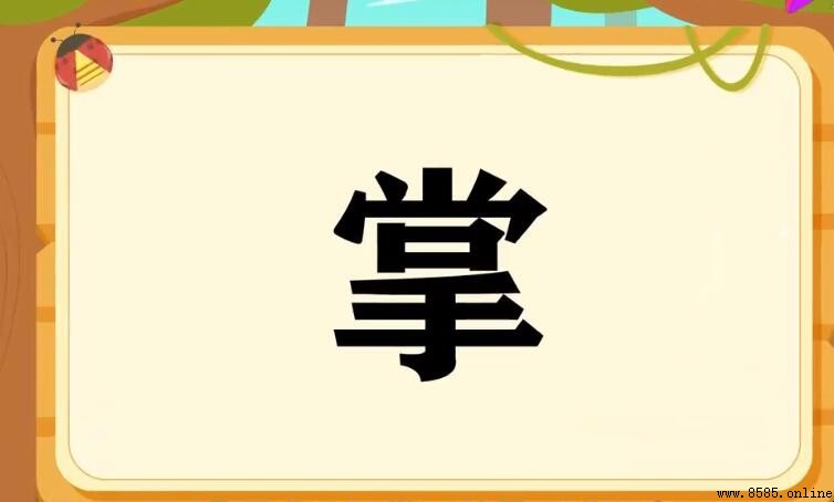 掌字组词大全
