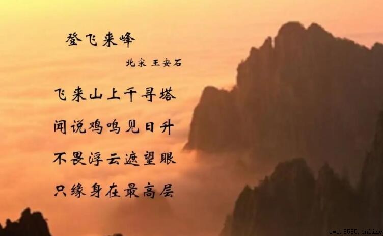 不畏浮云遮望眼下一句