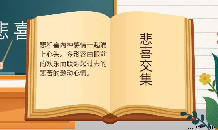 悲喜交集的意思