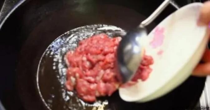 蒜苔炒牛肉的步驟