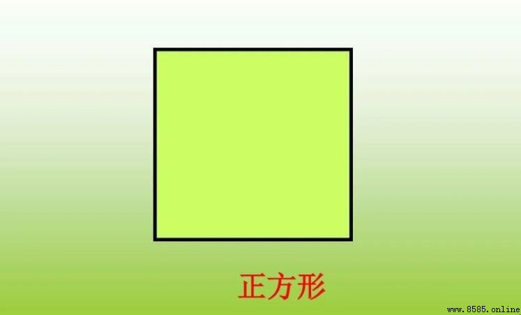 正方形有幾個面？解析正方形的面數與性質