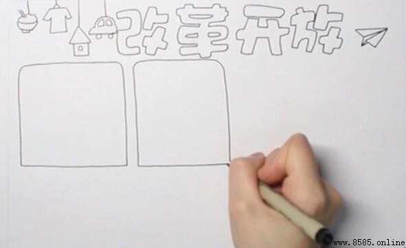 改革開放手抄報繪製指南：步驟與技巧