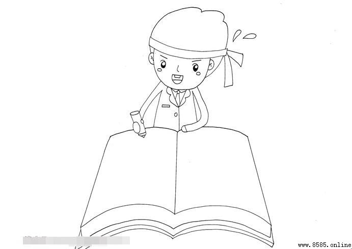 決賽中考手抄報怎麼畫：分步圖文教程