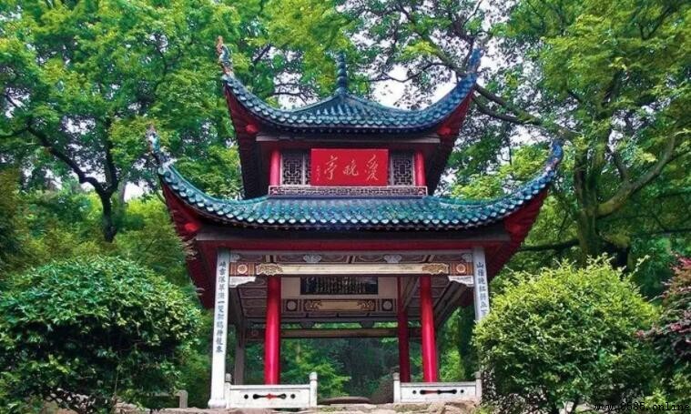 四大名亭命名由來與歷史背景