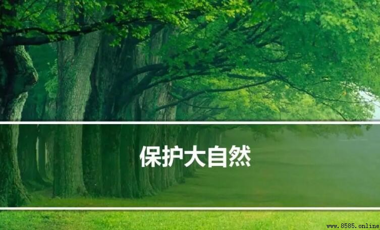 保護大自然的優美句子與生態警鐘