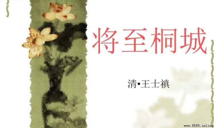 《將至桐城》的作者是誰