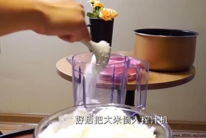 大米自制米線的步驟